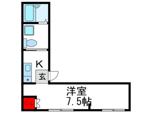 フェラ三番館の物件間取画像